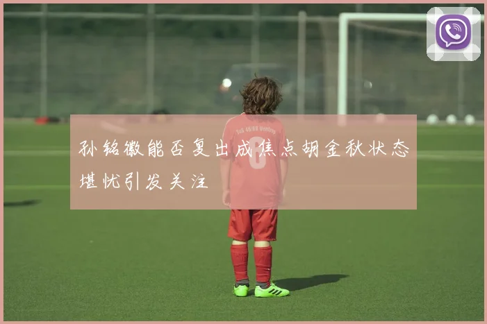 孙铭徽能否复出成焦点胡金秋状态堪忧引发关注